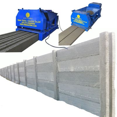 qualité  Concrete Wall Fence Machine Concrete Farm Wall Panel Making Machinery With Panel And H Column Machine Wall Making Machine usine