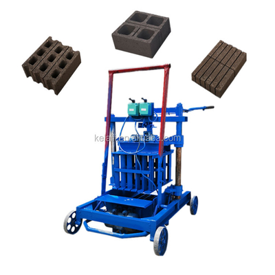 Building Material Stores Concrete Block Making Machine Price Manual Cavity Cement Brick Maker Machine